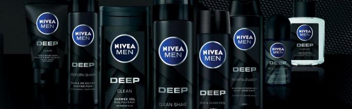 Nivea Men Deep - czarna jak węgiel seria dla młodych mężczyzn